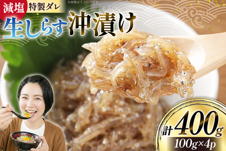生しらす 沖漬け 計 400g [丸三水産 静岡県 吉田町 22424696]