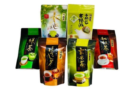 6種の川根茶バラエティーバック120個(20個入り×6種類)