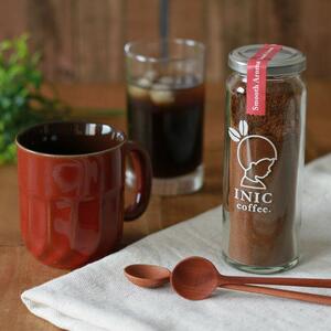 コーヒー スティック INIC coffee スムースアロマ 瓶(14〜28杯分)手軽に本格ドリップの味 粉末 珈琲 持ち運び キャンプ アウトドア 職場 砂糖不使用 イニック インスタントを超える味