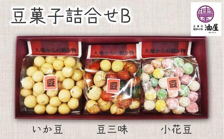 昭和時代の贈り物「豆菓子の贅沢」詰合せB(いか豆、豆三昧、小花豆)