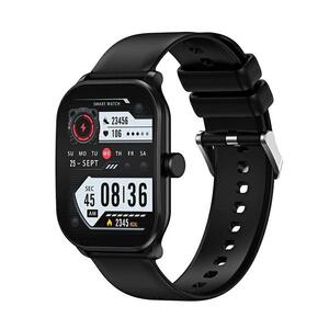 スマートウォッチ＜ブラック＞Bluetooth通話 直接通話できる 2.10インチ大画面 多機能 曲面タイプ 電話発信 着信