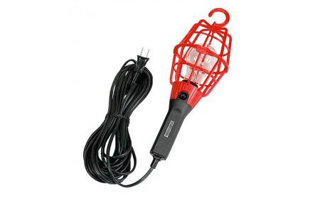 屋内用60W耐震電球付ホームハンドランプ ILI-5[レッド]