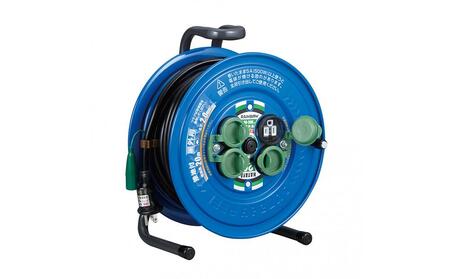 防雨型接地付 サンデーレインボーリール 20m巻 SG-20K