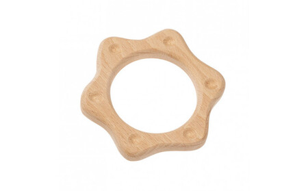 木のおもちゃ MOCCO 森のベビートイ ほし 木製玩具 対象年齢6ヶ月から