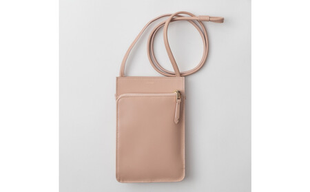 Y-STYLE 魔法の収納スマホショルダー【ベージュピンク】