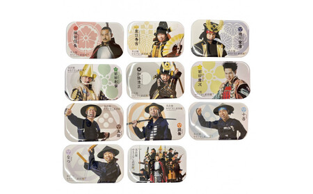名古屋おもてなし武将隊 缶マグネットセット