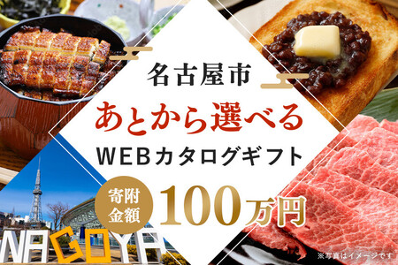 あとから選べるWEBカタログギフト(寄附100万円コース)300000ポイント名古屋市