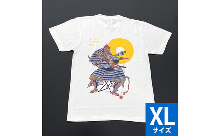 オリジナル【加藤清正Tシャツ】XLサイズ（ホワイト）／名古屋刀剣博物館