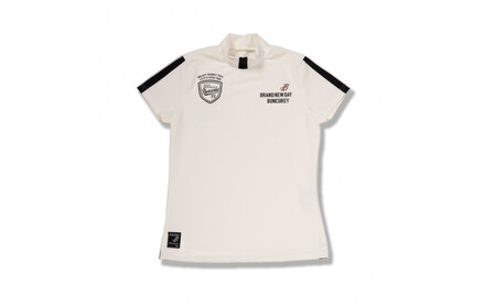 BUNCUREY　ゴルフウェア　半袖モックネック（BL23SS-02-507）オフ／サイズ0