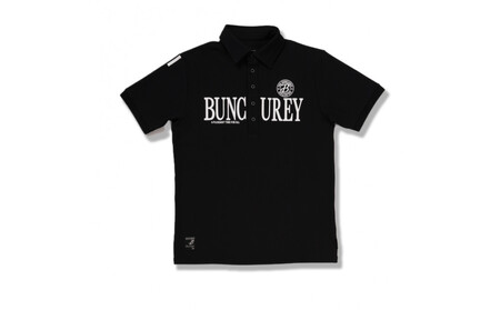 BUNCUREY　ゴルフウェア　半袖ポロシャツ（BM23SS-01-003）ブラック／サイズ3