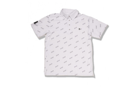 BUNCUREY　ゴルフウェア　≪B≫ロゴ半袖ポロシャツ（BM23SS-01-005）オフ／サイズ4