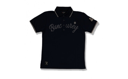 BUNCUREY　ゴルフウェア　半袖ポロシャツ（BM23SS-01-041）ネイビー／サイズ4