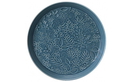 ナルミ アンナエミリア プレート(ブルー) 19cm 41612-5949