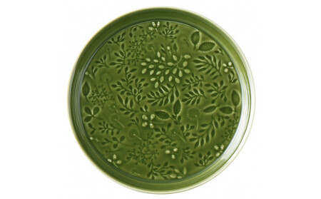 ナルミ アンナエミリア プレート(フォレストグリーン) 19cm 41790-5949