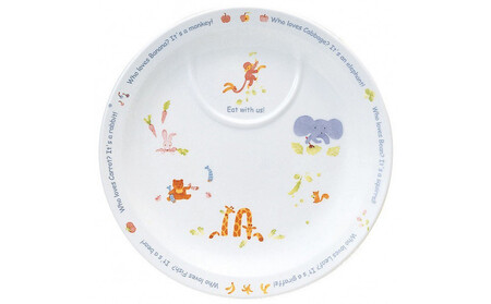 ナルミ みんなでたべよっ！ プレート 22cm 40433-1012