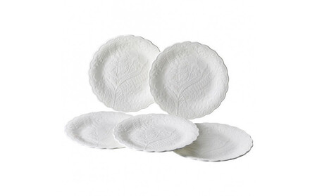 ナルミ ホニトン・レース プレート(ブライト) 17cm 5点セット