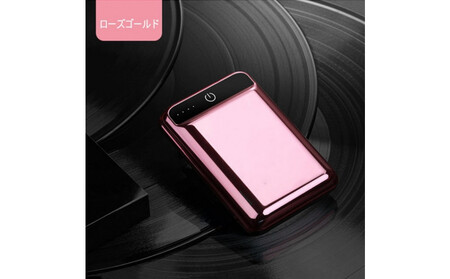 10000mAh 大容量 モバイルバッテリー [ローズゴールド]急速充電 防災電源 2.1A スマホ充電器 小型 軽量 USB2ポート 2台同時充電可能 LED液晶画面 残量表示 携帯充電器 iphoneX [PL保険加入済み製品・安心]