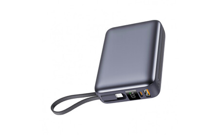 [2025年最新作] モバイルバッテリー 26800mAh/99.16Wh[グレー]大容量 USB-A出力 Type-C出力/入力 ケーブル不要 4台同時充電 PD 3.0 22.5W急速充電 QC3.0高速 iPhone16 多機種対応 安定 持ち運び便利 出張 旅行 地震 災害 緊急用 防災グッズ PSE認証済み 日本語取扱説明書