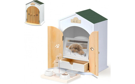 ペット用仏壇 AngelHouse天使のおうち型仏壇 グリーン