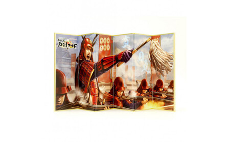 オリジナル[戦国武将6曲ミニ屏風]真田丸-真田幸村-/名古屋刀剣博物館