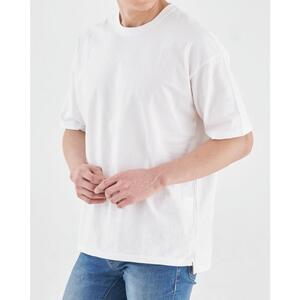 ◆サイズ:M◆ [ヴィンテージTシャツ]吊り編み天竺 ボールドフィット半袖| クルーネック