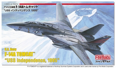 【ファインモールド ふるさと限定】1/72スケール プラモデルR F-14Aトムキャット“USS インディペンデンス 1995” 特別セット