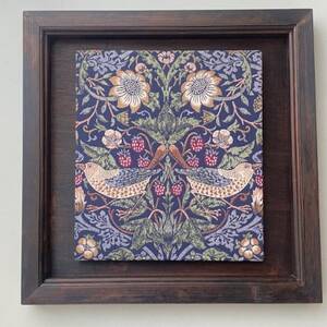 [ウィリアム モリス]壁掛け 額縁セット いちご泥棒