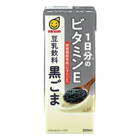 1日分のビタミンE 豆乳飲料 黒ごま 200ml×24本