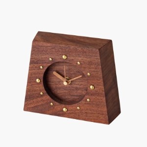 HAZAI project HAZAI CLock ウォルナット木工品 置き時計