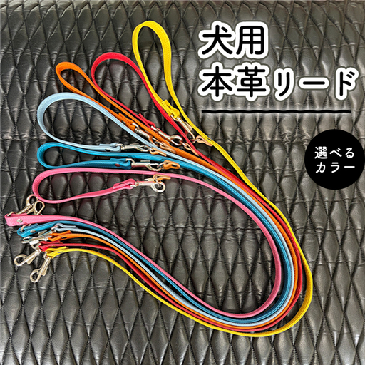 犬用・本革リード | リード 犬 おしゃれ 犬用首輪ペット用品 春日井市