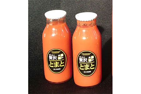 [2026年4月以降順次発送分]川助農園のトマトジュース180ml×6本(平均糖度12〜13度のトマト使用!)