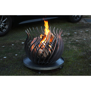 【幸和工業株式会社】大型焚き火台 MEBUKI アウトドア施設・オブジェ