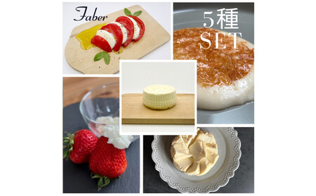 [チーズ職人こだわり]ファーベル5種のチーズセット