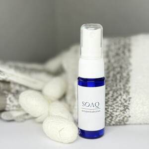 SOAK/M 肌に優しいシルク配合のふきとり石鹸水ミストタイプ 20mL