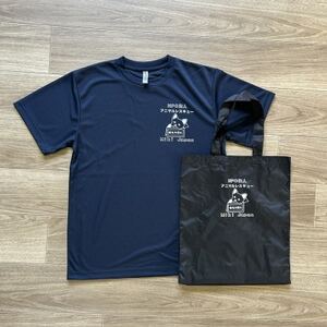 殺処分ゼロを目指そう!オリジナルTシャツ＆オリジナルトートバッグ(ブラック)【1431632】