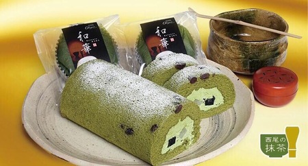 西尾抹茶ロール和華 1本入り