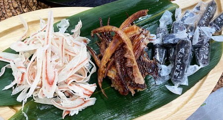 おつまみやお茶うけに大人気！北の贅沢干し珍味５種セット