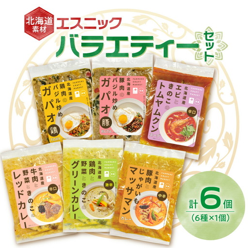 北海道素材エスニック（冷凍）バラエティーセット 11,200円