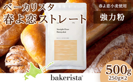 春よ恋ストレート 500g（250g×2）小麦粉 北海道 札幌市