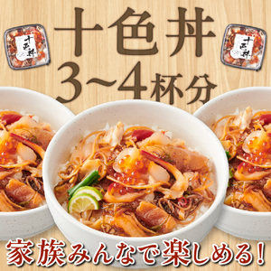 【北海道の海鮮丼】十色丼