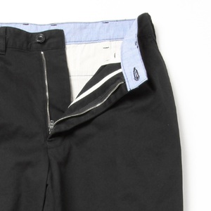 BEAMS PLUS 2プリーツ ツイル パンツ　BLACK　XL