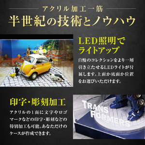 オーダーメイドアクリルコレクションケース(大)