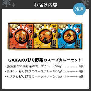 GARAKU彩り野菜のスープカレーセット 札幌 スープカレー