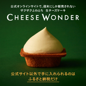 【2026年6月発送】 CHEESE WONDER 6個入 | チーズワンダー チーズケーキ スイーツ 北海道 札幌市