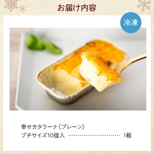 北海道産の放牧牛乳がおいしさの秘密！幸せカタラーナ（10個） | スイーツ カタラーナ アイス プリン 北海道 札幌市