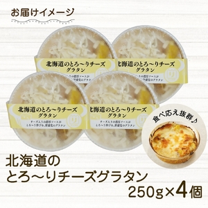 北海道とろーりチーズグラタン 4個セット 鱗幸食品