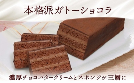 北海道 赤レンガショコラ 2箱 ガトーショコラ チョコレートケーキ スイーツ