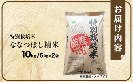 令和7年産！ファーム坂口の特別栽培米 ななつぼし精米 10kg (5kg×2袋)
