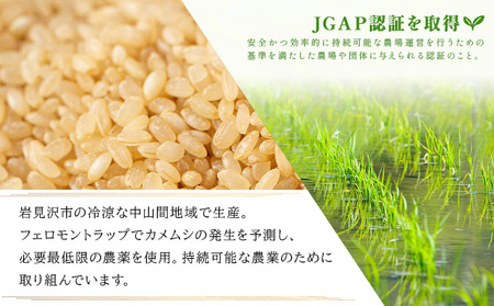 令和7年産！ファーム坂口の特別栽培米 ななつぼし玄米 10kg (5kg×2袋)