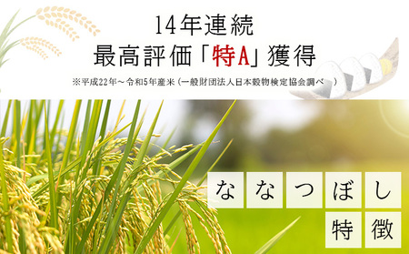 令和7年産！ファーム坂口の特別栽培米 ななつぼし玄米 30kg (30kg×1袋)